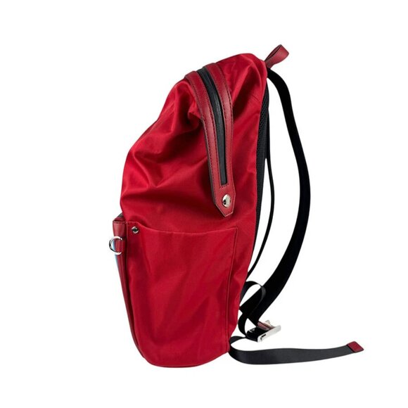 FENDI Backpack Red/Yellow/Blue Nylon/Leather - Picture 2 of 14